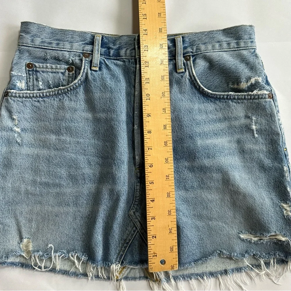 AGOLDE‎ Quinn Mini Skirt in Swapmeet Size 28